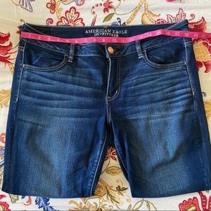 American Eagle Super Stretch Low Jegging 7/8 Jeans